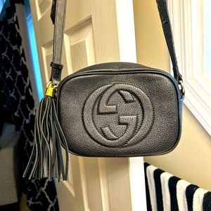 Gucci SoHo Disco Black Leather Crossbody